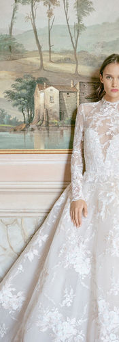Coleção de Vestidos de Noiva Monique Lhuillier - Outono / Inverno 2020