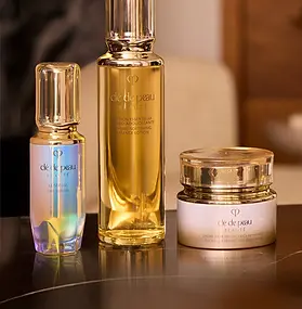 Clé de Peau Beauté luxury beauty, skincare, fragrance or cosmetics collection packaging and signature products