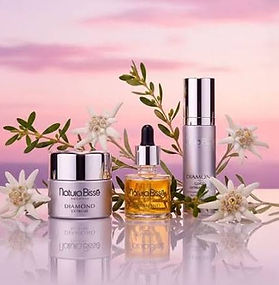 Natura Bissé luxury beauty, skincare, fragrance or cosmetics collection packaging and signature products