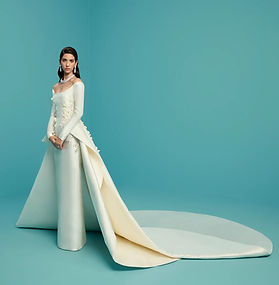 Rami Al Ali Bridal bridal couture wedding gown showcasing luxury craftsmanship, elegant details, and contemporary bridal design