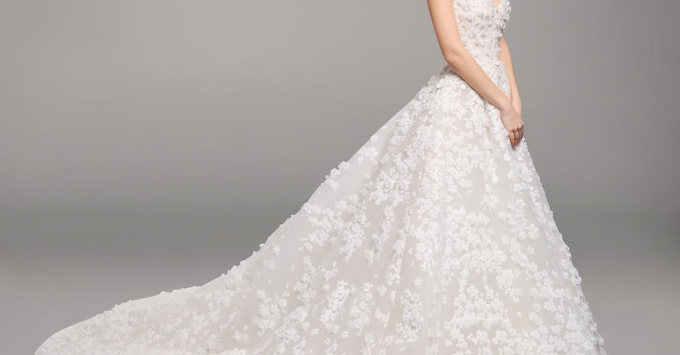 Elie Saab Bridal Spring 2026 Look 2 side view — official brand image