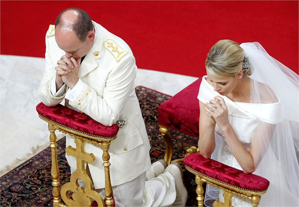 Charlene Wittstock e Princípe Albert II | Casamento | Blog de Casamento | Weddingg | Noiva