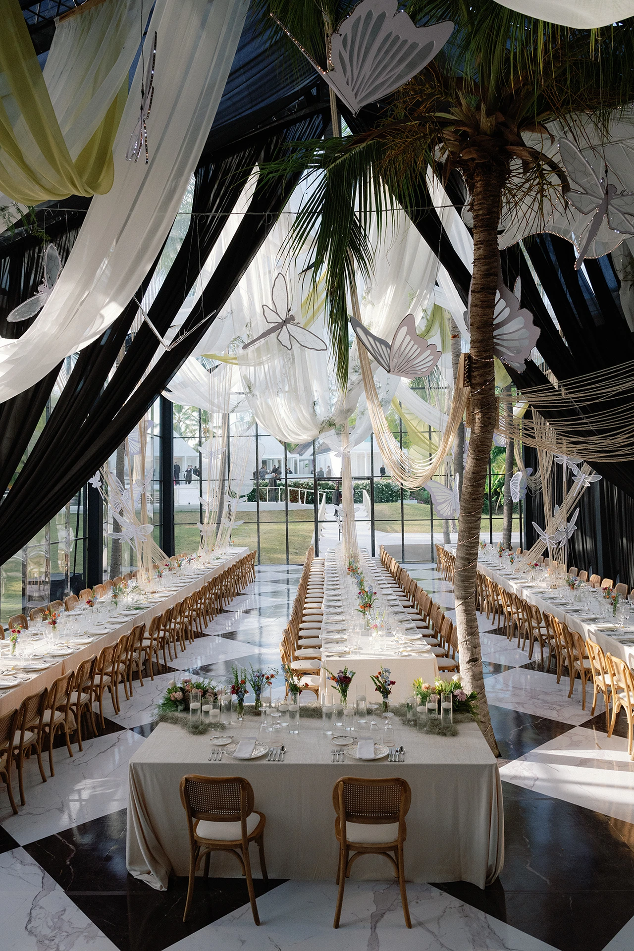 Romantic Wedding Decor in Punta Cana by House of Kirschner