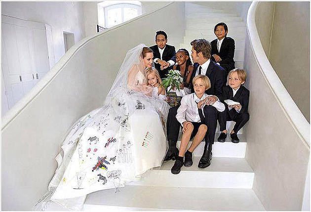 Angelina Jolie e Brad Pitt | Casamento | Blog de Casamento | Weddingg | Noiva