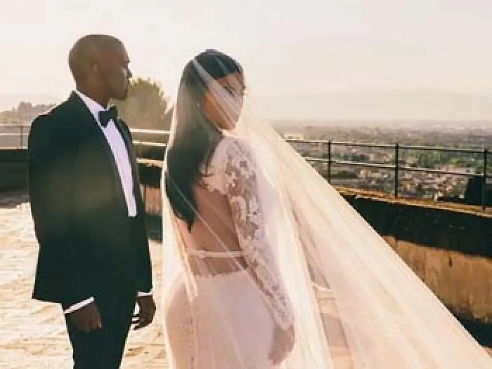 Boda de Kim Kardashian y Kanye West