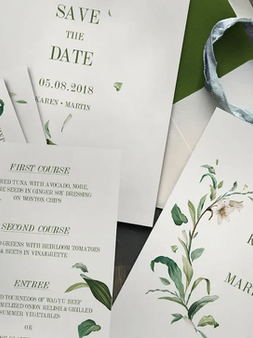 Convite de Casamento Rústico