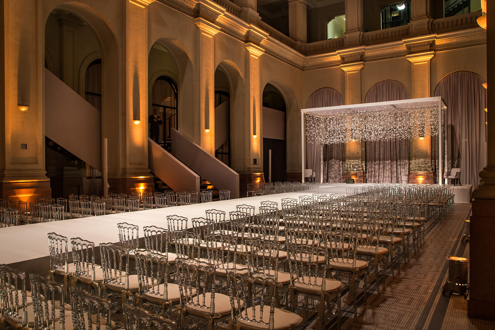 Decoração de Casamento Marsala na Sala São Paulo