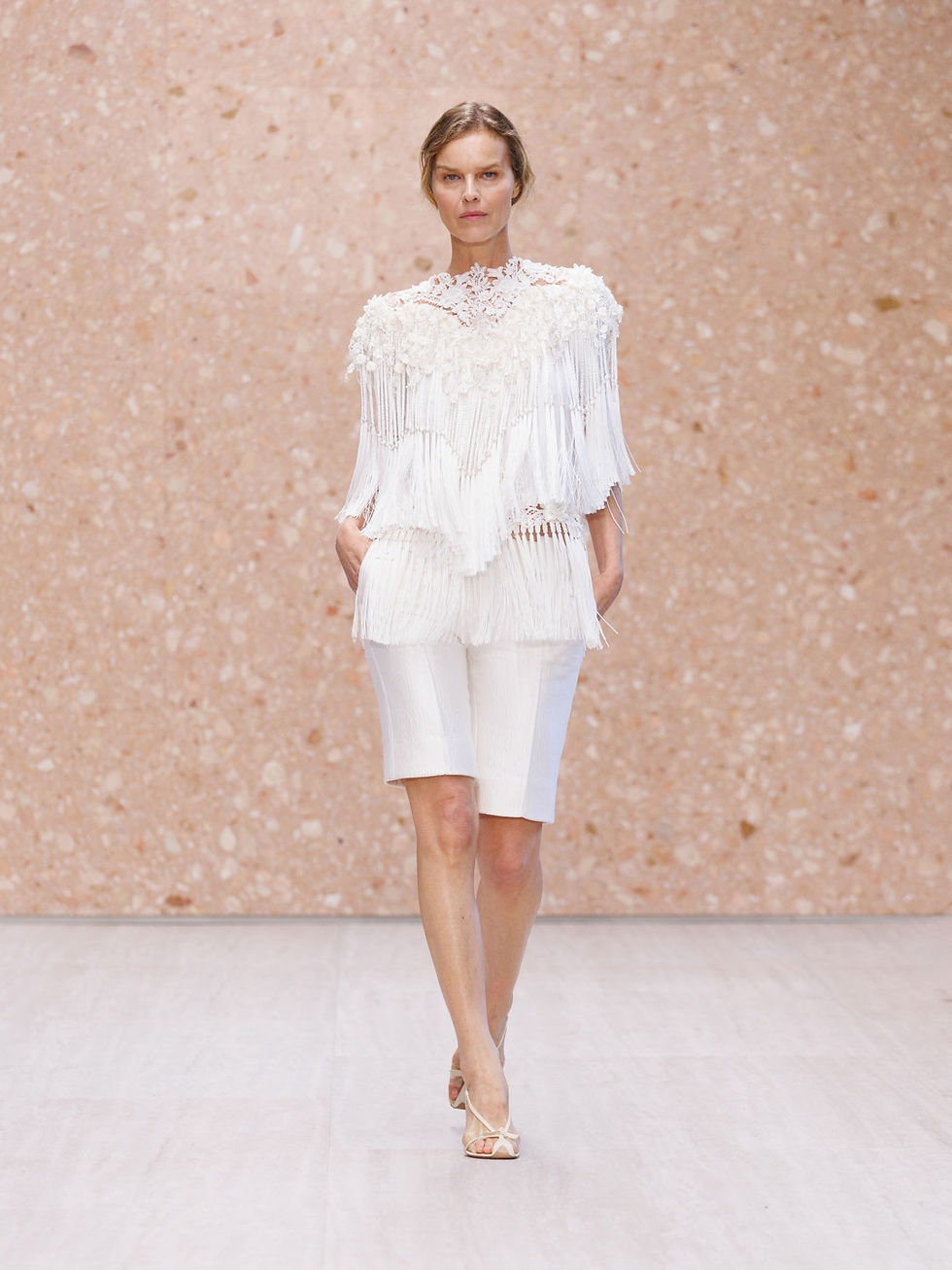 Chloé Summer 2027 runway — official look 8