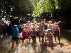 "Creek hike" that is actually climbing waterfalls for hours