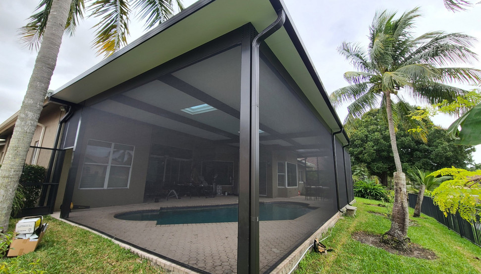 Insulated Roof Pool Screen Enclosure 2
