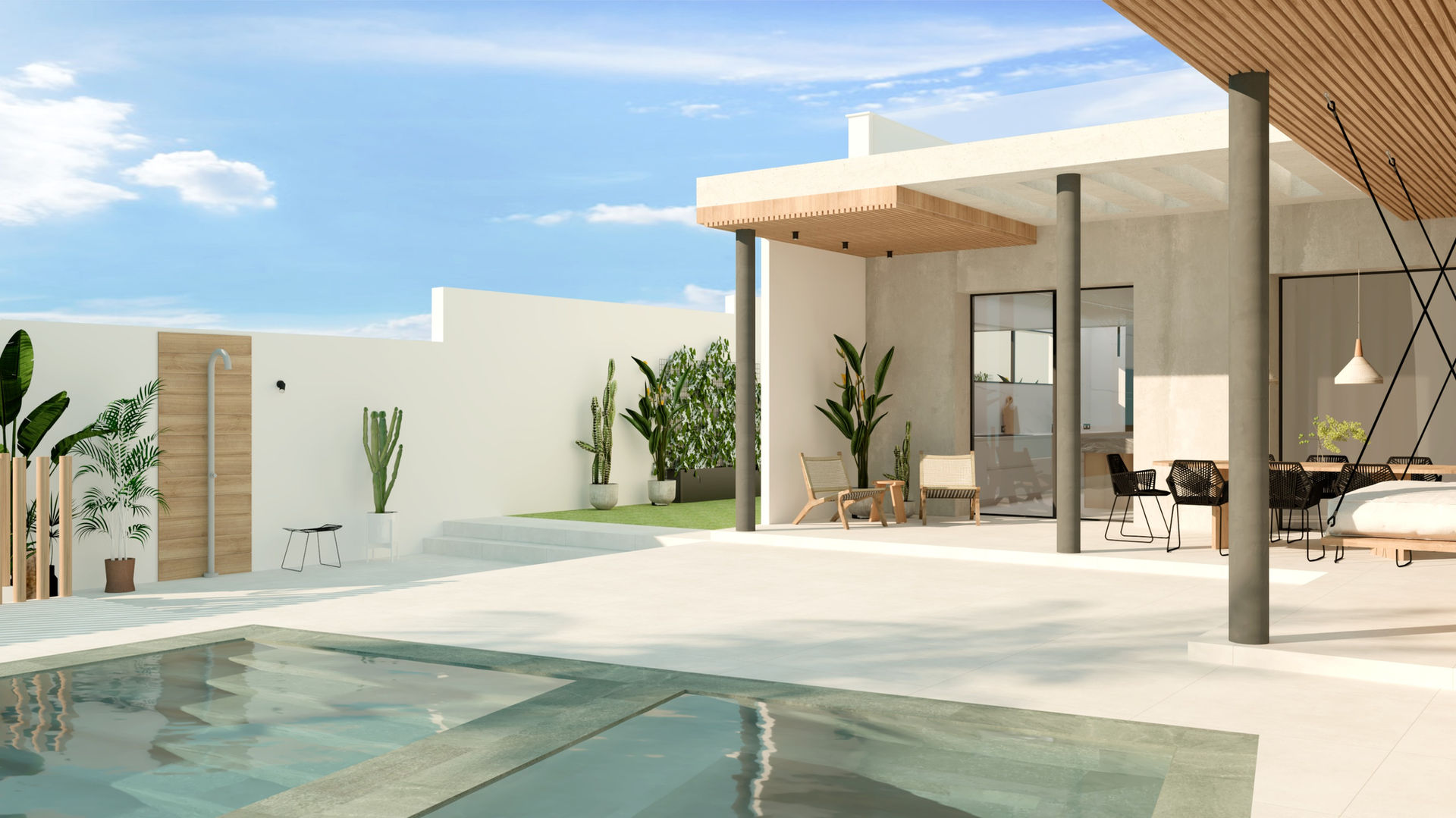 PROYECTO DE DISEÑO DE INTERIORES Y EXTERIORES EN GRANADA