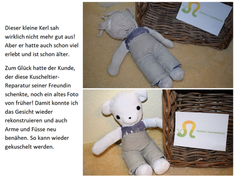 Kuscheltierreparatur