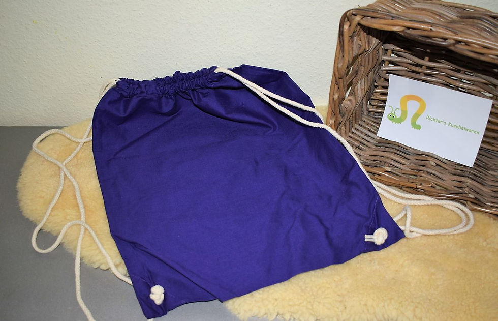 Miniature : Turnsack blau