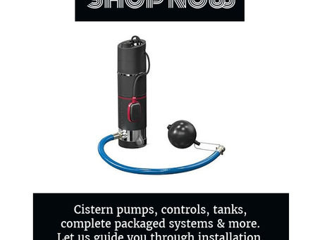 How to install a cistern pump