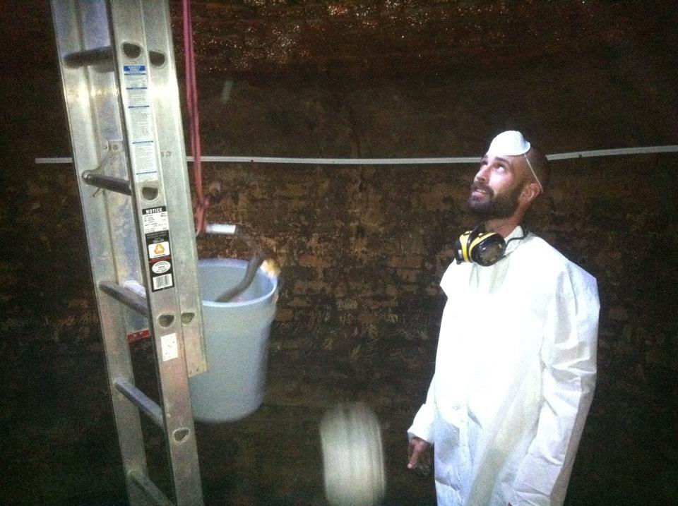 brick cistern restoration