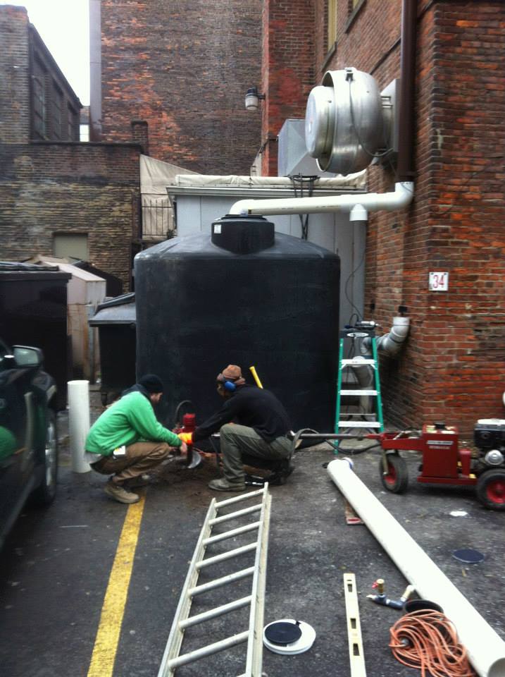 Norwesco 1,000 Gallon Water Tank