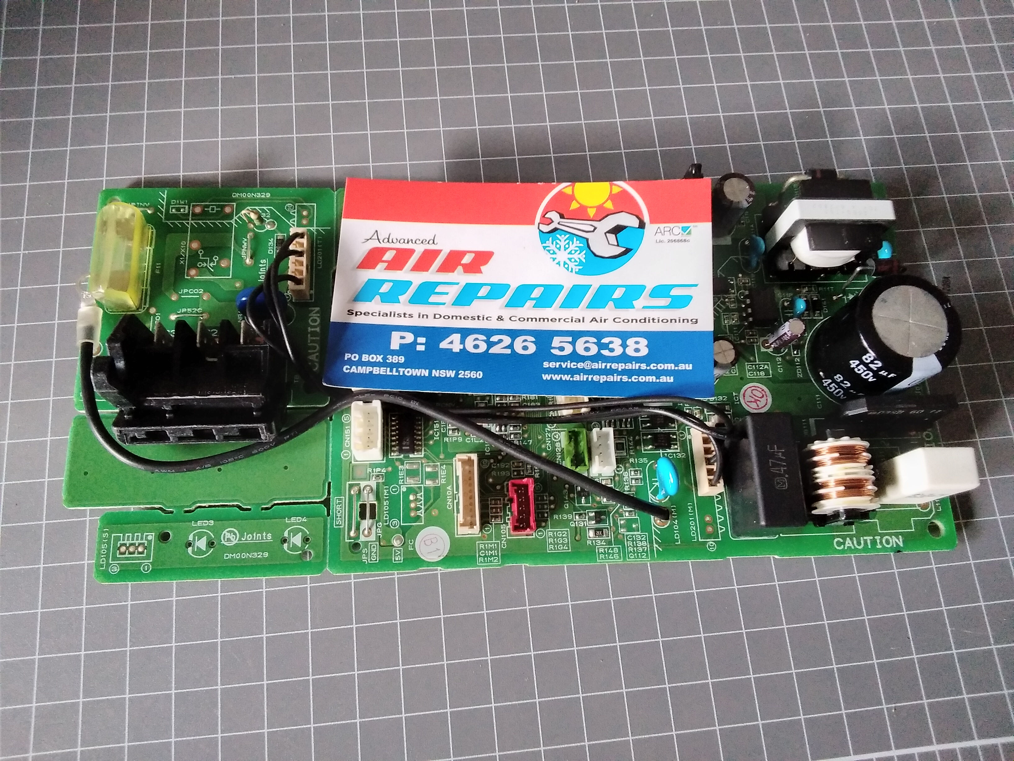 Mitsubishi control pcb