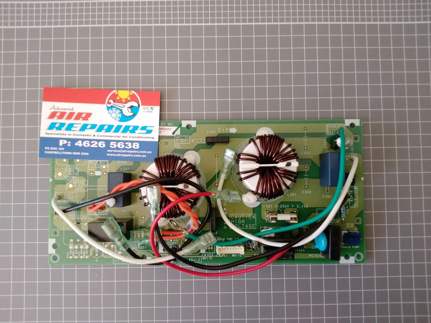 Fujitsu indoor pcb 9708277028
