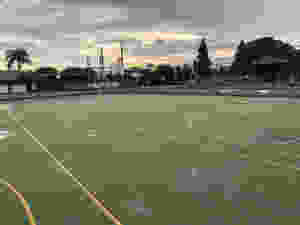 Finished Tennis Court Cleaning