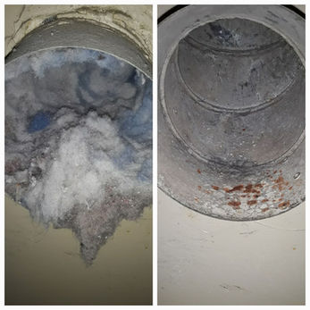 Dry vent Cleaning