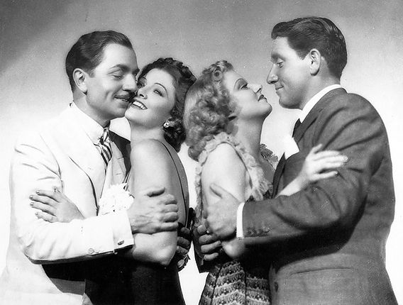 LIBELED LADY, 1936, classic 1930s screwball comedy, Jean Harlow, William Powell, Myrna Loy, Spencer Tracy, Hollywood MGM film, Walter Connolly, director Jack Conway LIBELED LADY, 1936, classic 1930s screwball comedy, Jean Harlow, William Powell, Myrna Loy, Spencer Tracy, Hollywood MGM film, Walter Connolly, director Jack Conway