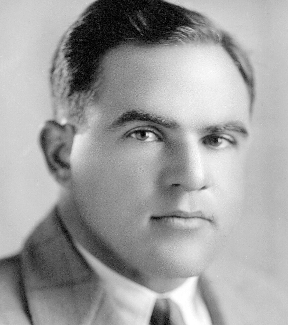 Hollywood silent film comedy producer director writer Harold Roach portrait photo