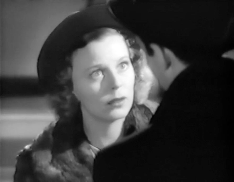 Margaret Sullavan stars in in the classic Ernst Lubitsch movie Hollywood romantic comedy film "The Shop Around the Corner"