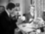 Claude Rains and Bette Davis in the classic love story film Hollywood movie melodrama "Now, Voyager"