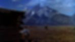 Shane come back, Brandon De Wilde yells as Alan Ladd rides his horse off in the distance in the classic Hollywood George Stevens film Western movie "Shane"