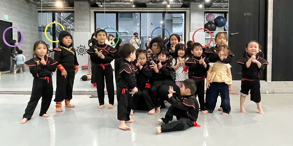 リバーパーク×どこでも運動場2026GW
ちびっこ忍者集まれ！忍者修行クラス＠渋谷