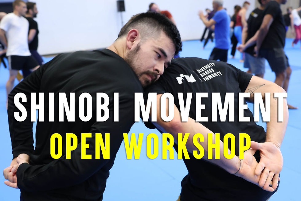 【10月11日(日)】TOKYO WORKSHOP|「コンタクト」の身体操作をプロに学ぶ|Body-to-body principles