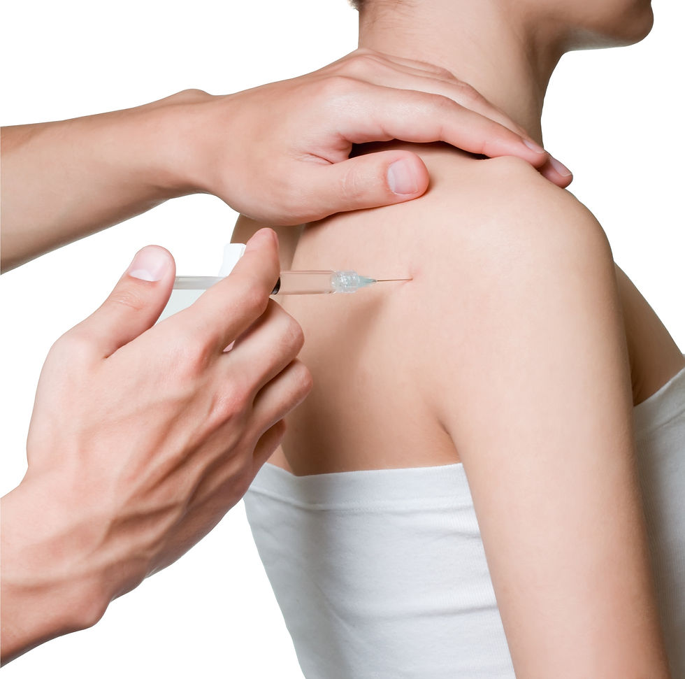 Shoulder joint injection