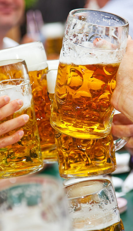 ビール乾杯 