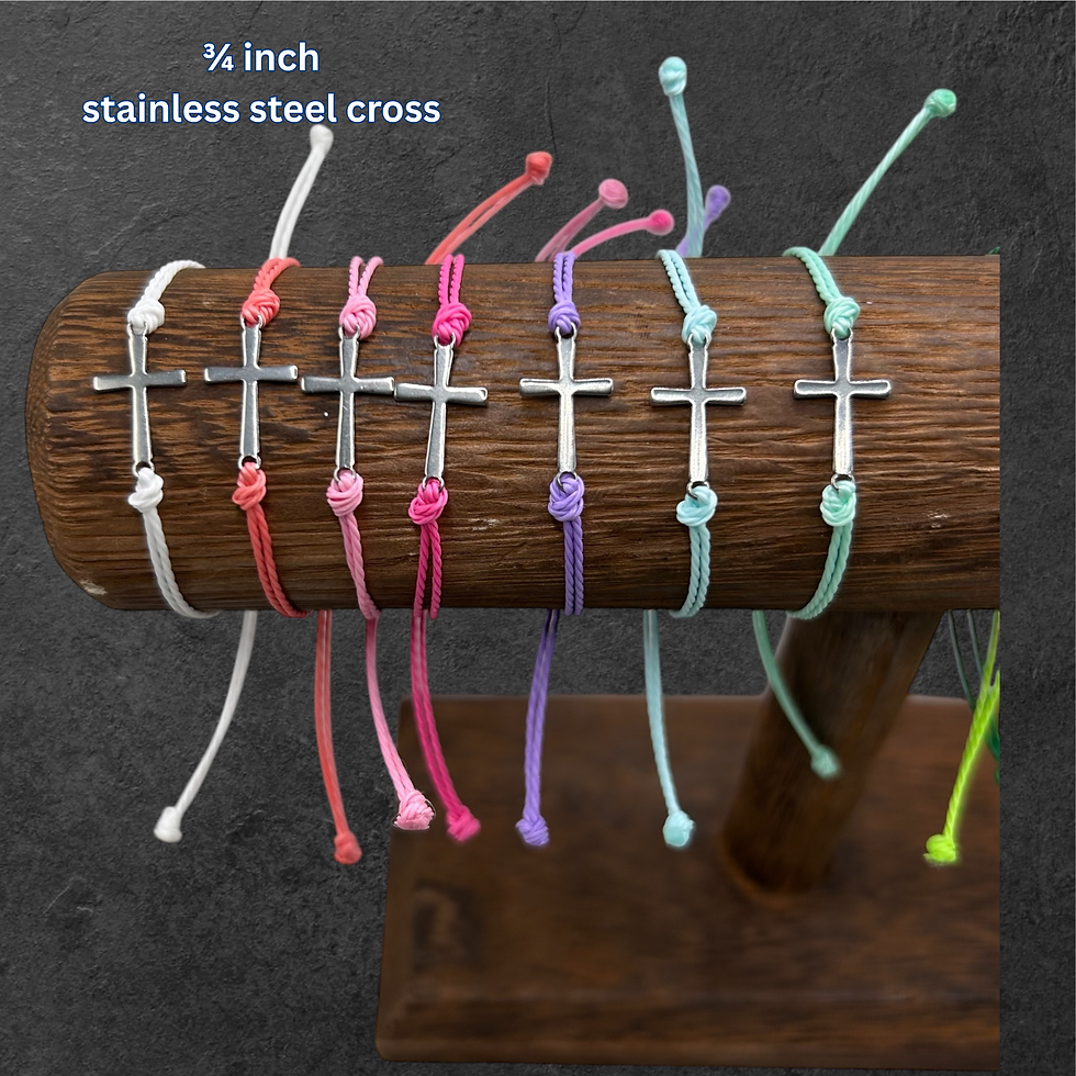 Thumbnail: More colors showing the stainless steel Crosses.