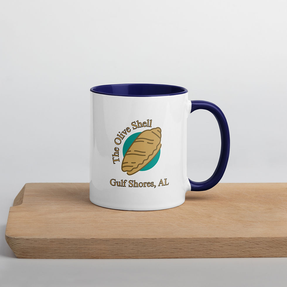Thumbnail: The Olive Shell Coffee Mug – Gulf Shores, AL Coastal Beach Gift