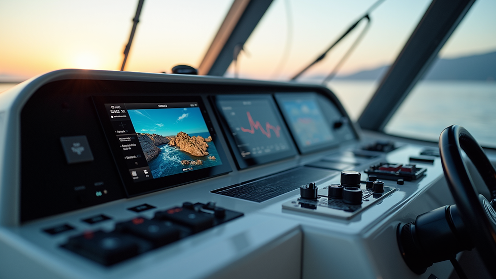 Upgrade Your Vessel with Marine Electronics Systems
