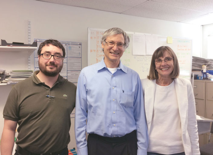 Richard Rose (director) with Stephen B. and Deborah T. (ESL teachers)