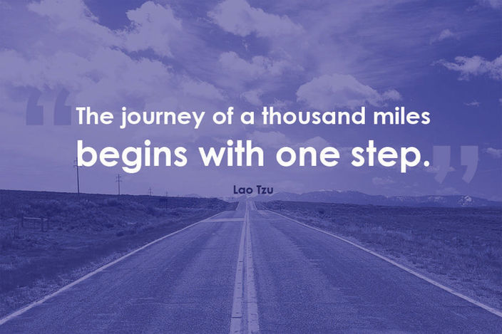 Everything starts with the decision to try