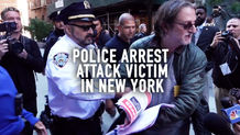 New York City Police Arrest Attack Victim
