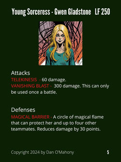 Gwen Gladstone (3 × 4 in)