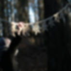 Crochet bunting of snowflakes making days of childhood memorable. Crochet pattern.