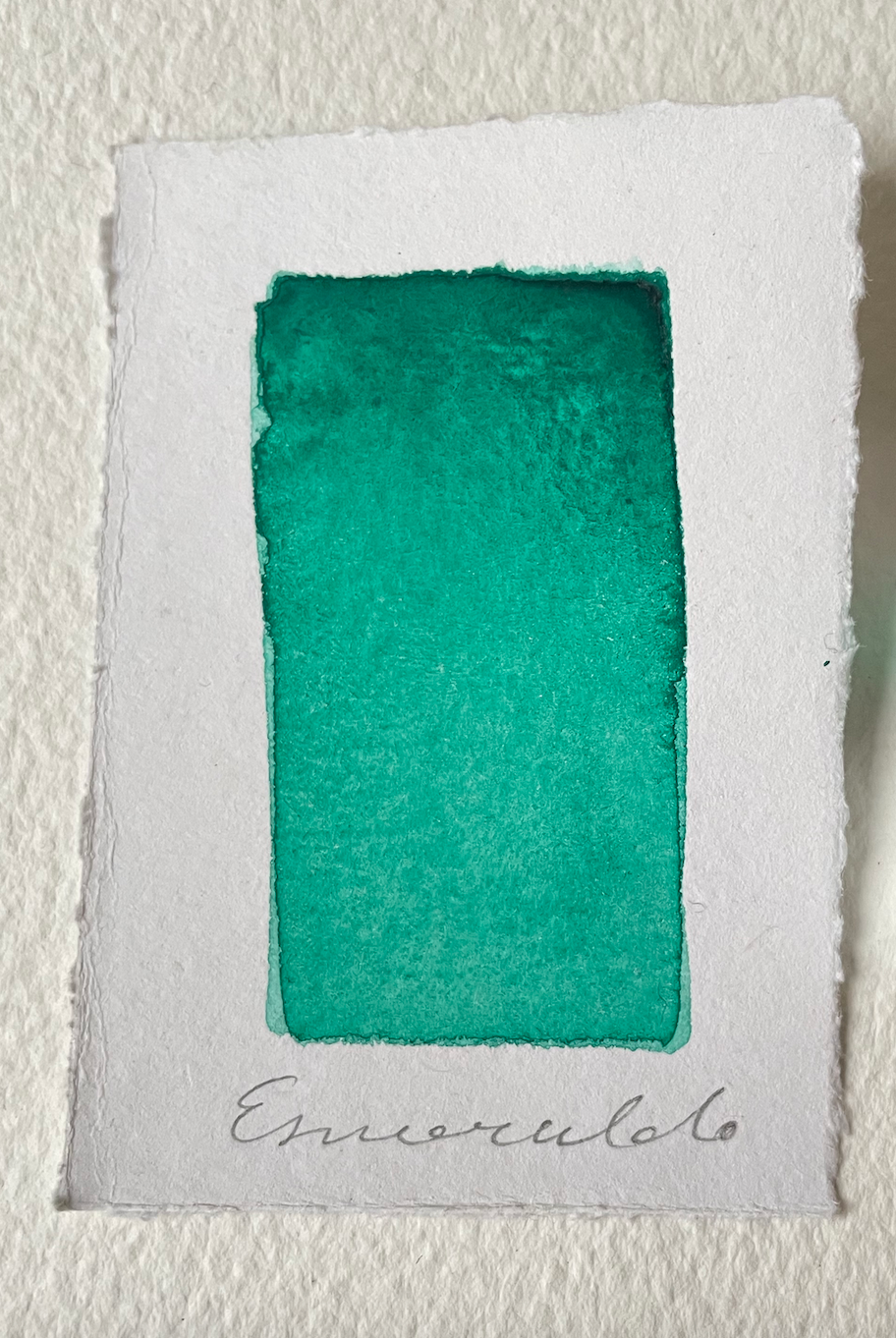 Thumbnail: 7 Costa Azzurra / Stoneware palette filled with natural honey watercolors
