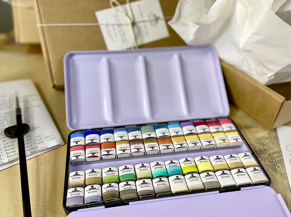 Thumbnail: 48 Honey watercolors