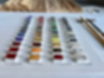 Thumbnail: XL porcelain full pans. Make your palette Colour library