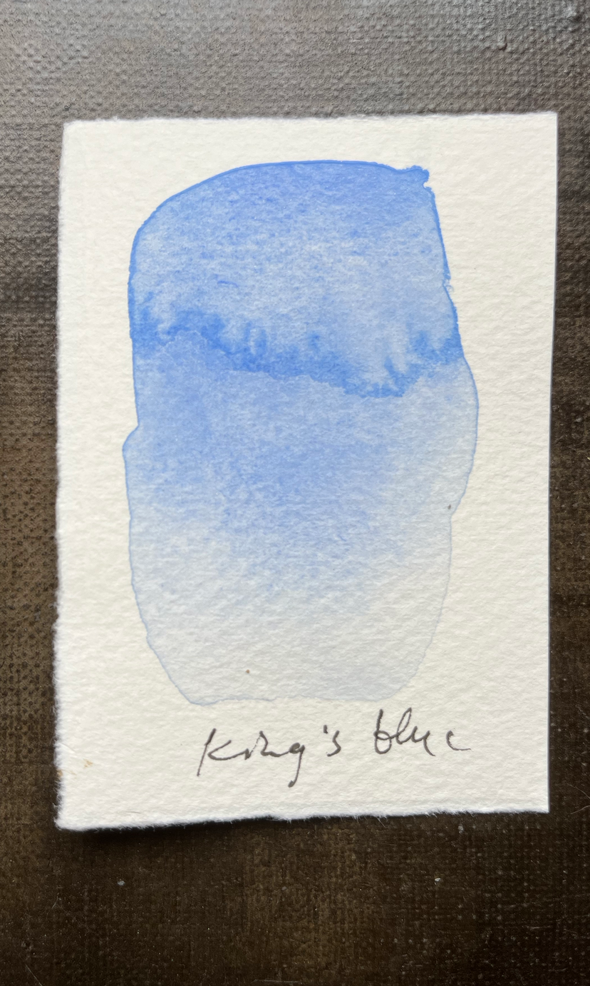 Thumbnail: 7 Costa Azzurra / Stoneware palette filled with natural honey watercolors