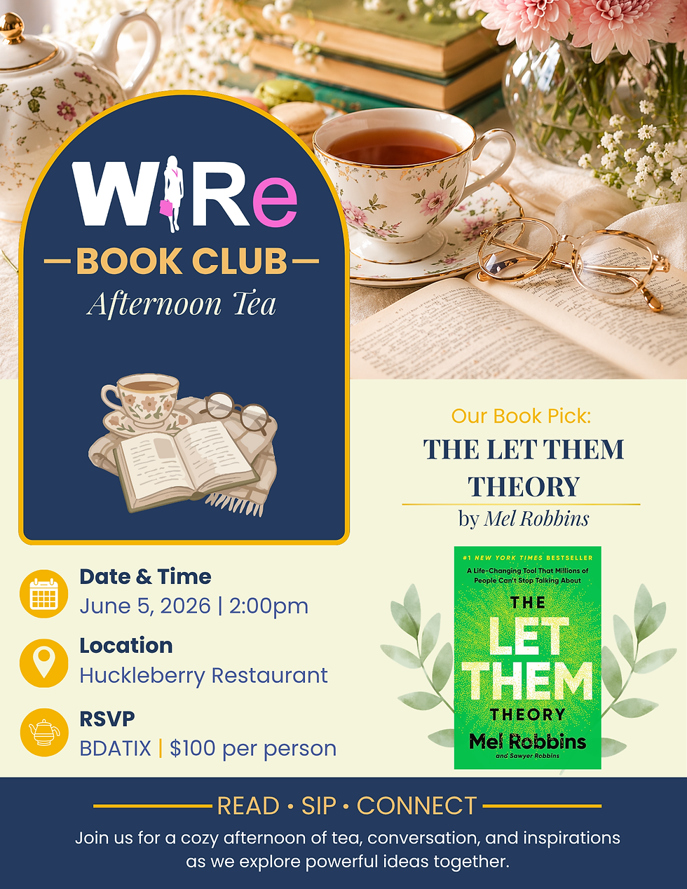 WiRe Book Club | Afternoon Tea Edition