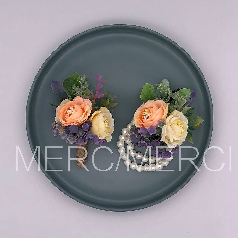 Artificial Boutonniere/Corsage (per pc) 絲花襟花/手花 (每件)