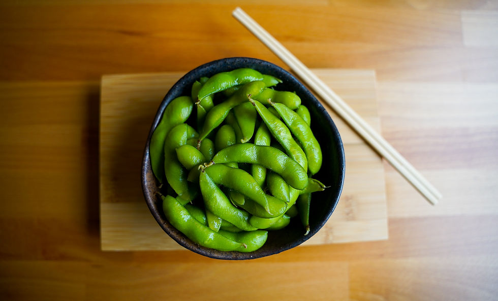 Arranged Food and Objects