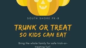 TONIGHT! Trunk or Treat and Snack Drive | 6-8pm