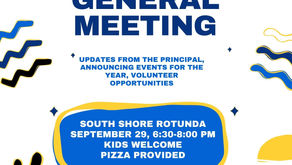 PTSA General Meeting | Thursday 9/29 6:30-8pm